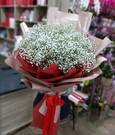 Букет цветов из: Гипсофила в Мирный