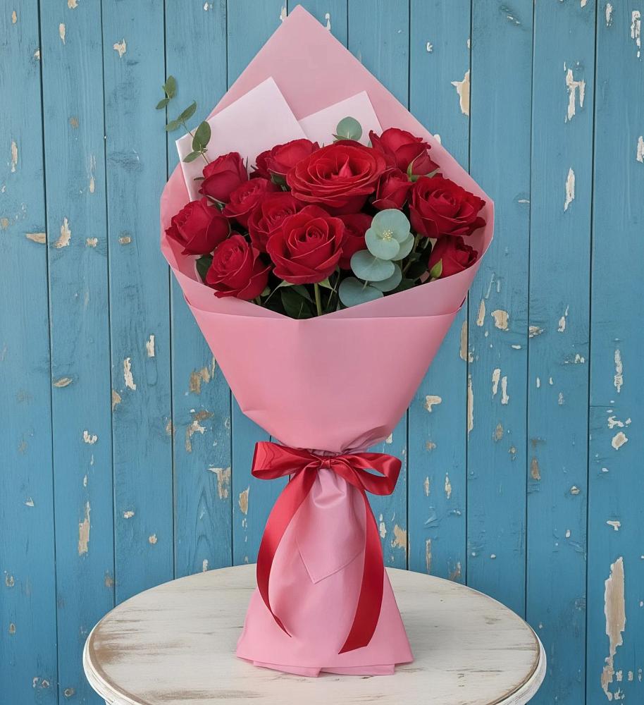 Букет цветов из: Розы в Мирный