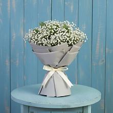 Букет цветов из:  Гипсофила #REPLACE_PRED# Мирный