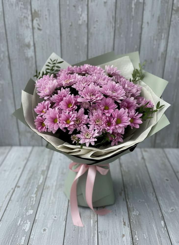 Букет цветов из: Хризантемы в Мирный