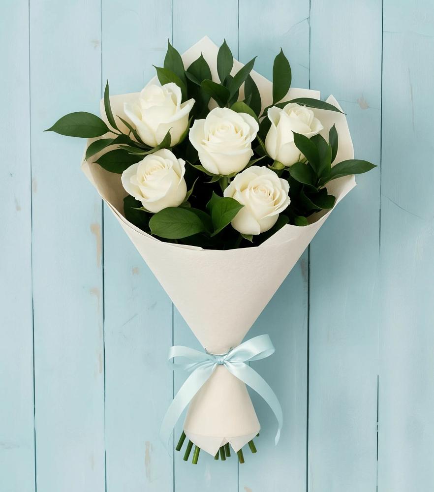 Букет цветов из: Розы в Мирный