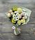 Букет цветов из: Альстромерии, Розы и Хризантемы в Мирный