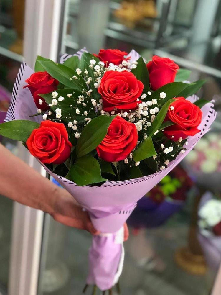 Букет цветов из: Розы в Мирный