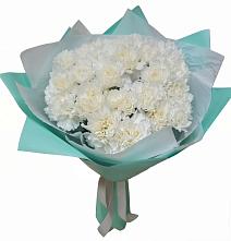 Букет цветов из:  Гвоздики #REPLACE_PRED# Мирный