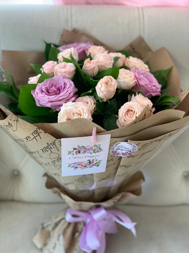 Букет цветов из: Розы в Мирный