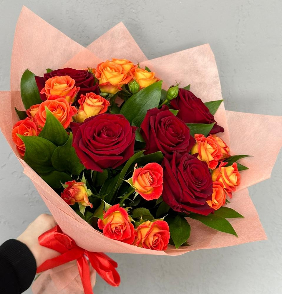 Букет Любовь и восторг в Мирный