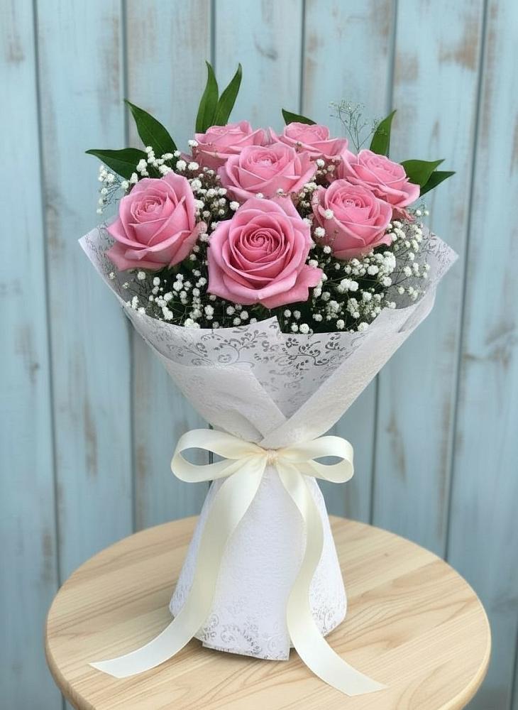 Букет цветов из: Розы в Мирный