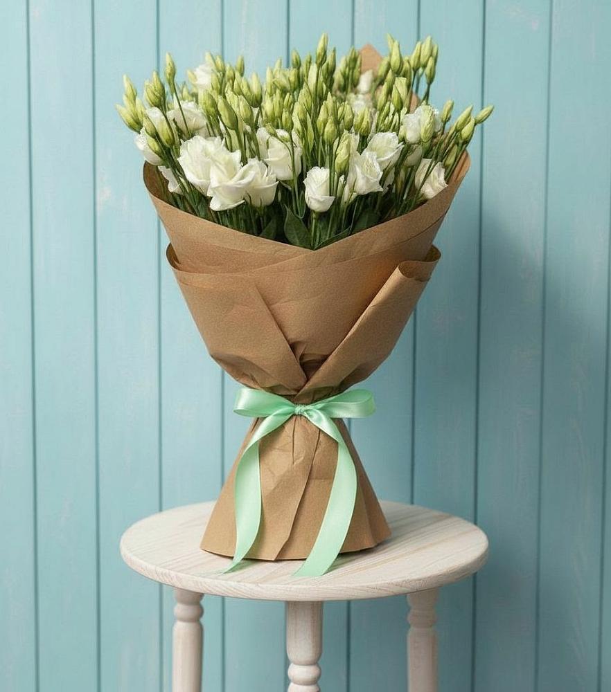 Букет цветов из: Лизиантусы в Мирный