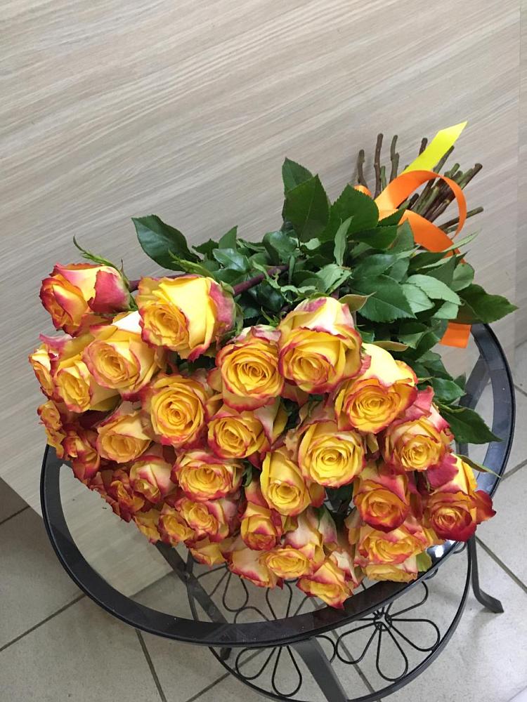 Букет Желтые розы в Мирный