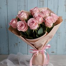 Букет цветов из:  Розы в Мирный