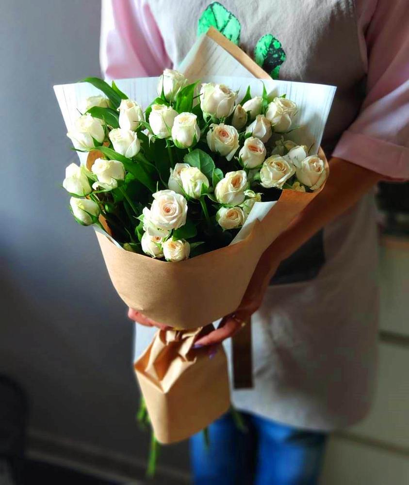 Букет цветов из: Розы в Мирный