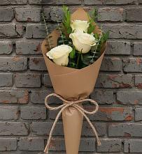 Букет цветов из:  Розы в Мирный