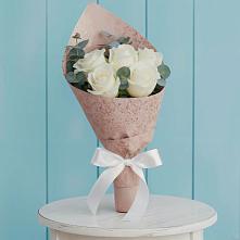 Букет цветов из:  Розы в Мирный