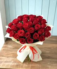 Букет 29 Красных роз #REPLACE_PRED# Мирный