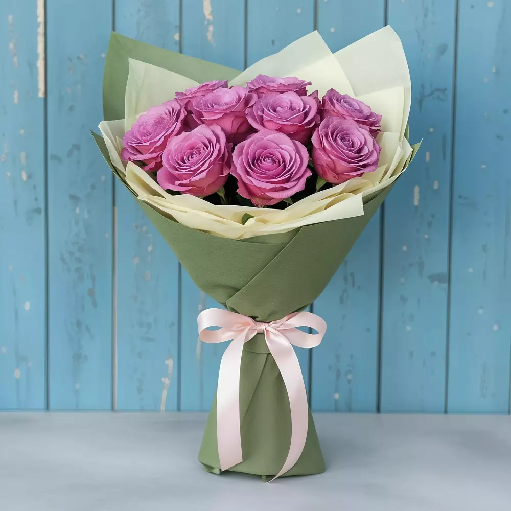 Букет Розы Фёрст Леди в Мирный