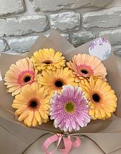 Букет цветов из:  Герберы #REPLACE_PRED# Мирный