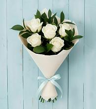 Букет цветов из:  Розы в Мирный