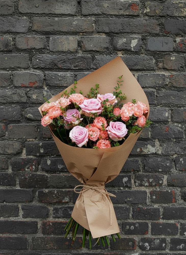 Букет цветов из: Розы в Мирный