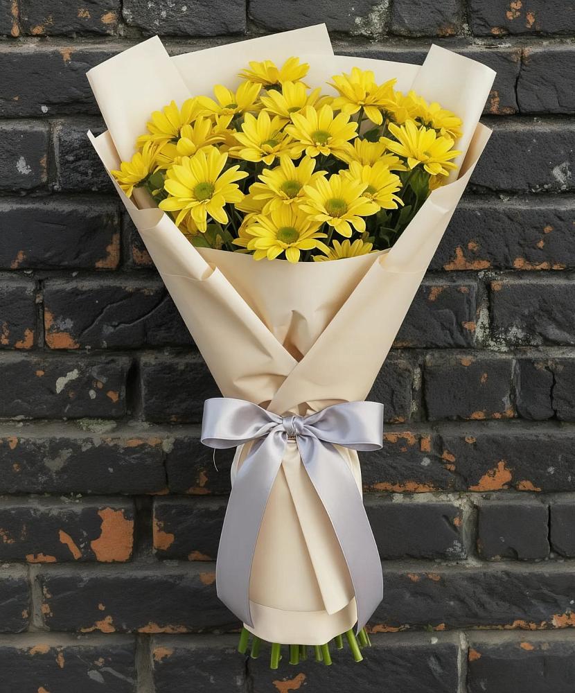 Букет цветов из: Хризантемы в Мирный