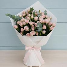 Букет цветов из:  Розы #REPLACE_PRED# Мирный