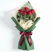 Букет цветов из:  Розы в Мирный