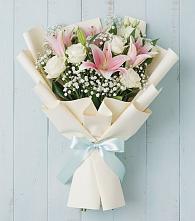 Букет цветов из:  Лилии в Мирный