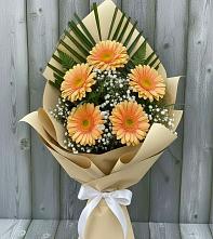 Букет цветов из:  Герберы #REPLACE_PRED# Мирный