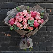 Букет цветов из:  Розы #REPLACE_PRED# Мирный